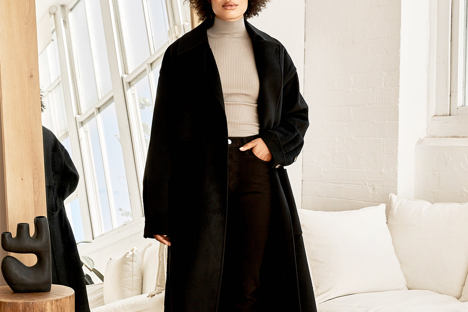 5 Ways to Wear a Classic Black Coat