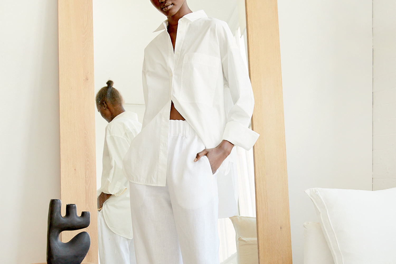 5 Ways to Style White Linen Pants