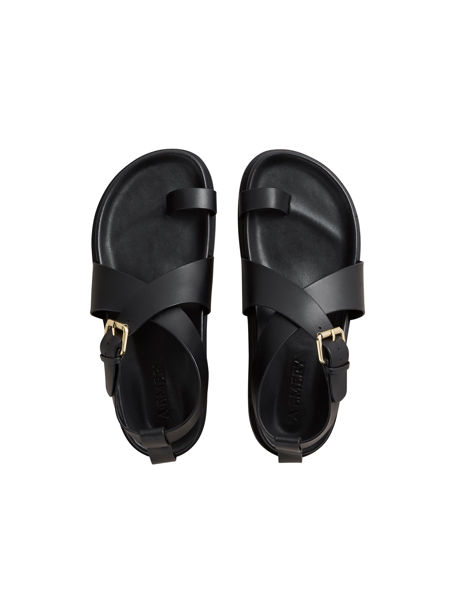 A.Emery | Dula Sandal in Black | The UNDONE