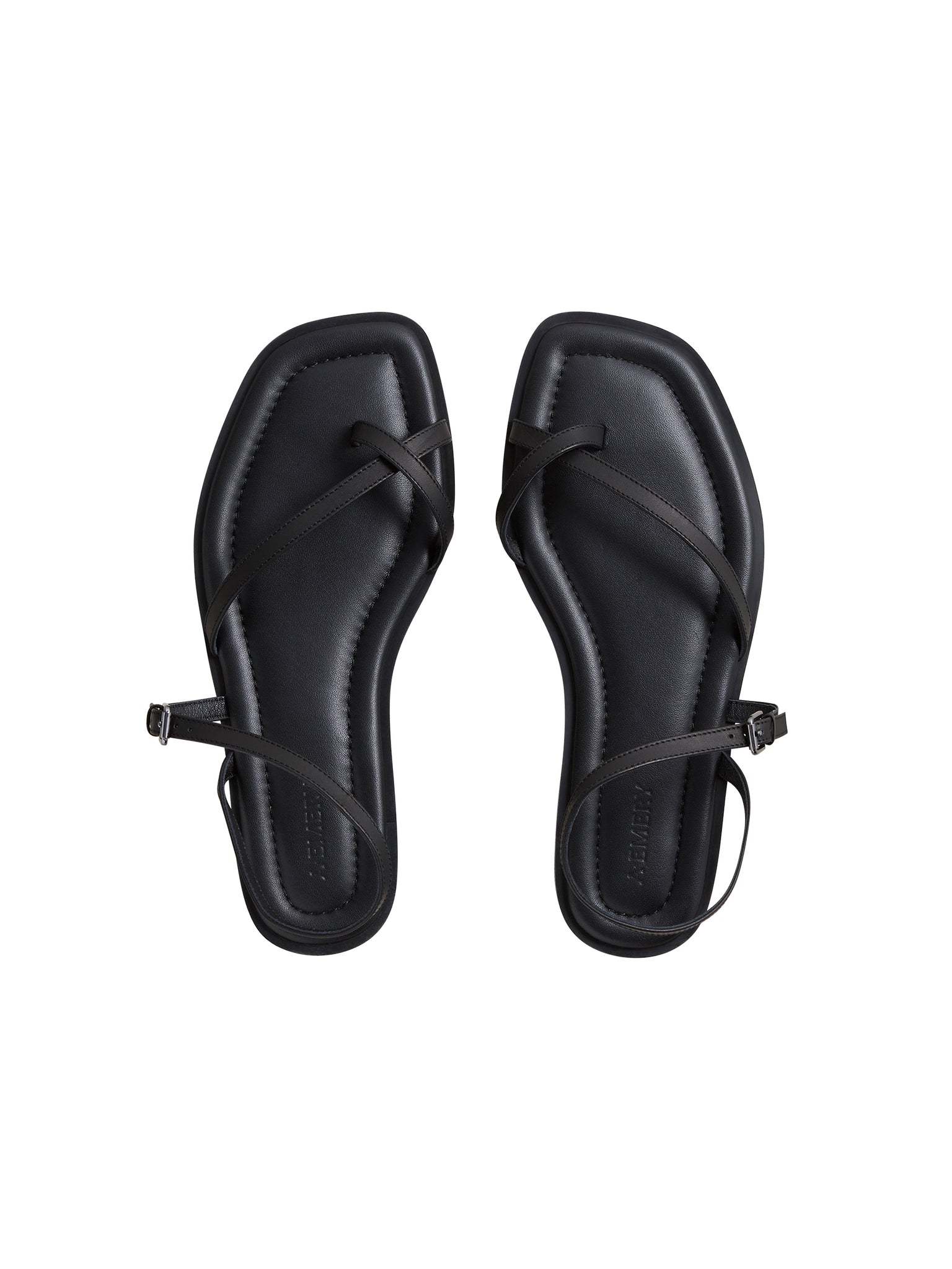 A.Emery | Lucia Sandal in Black | The UNDONE