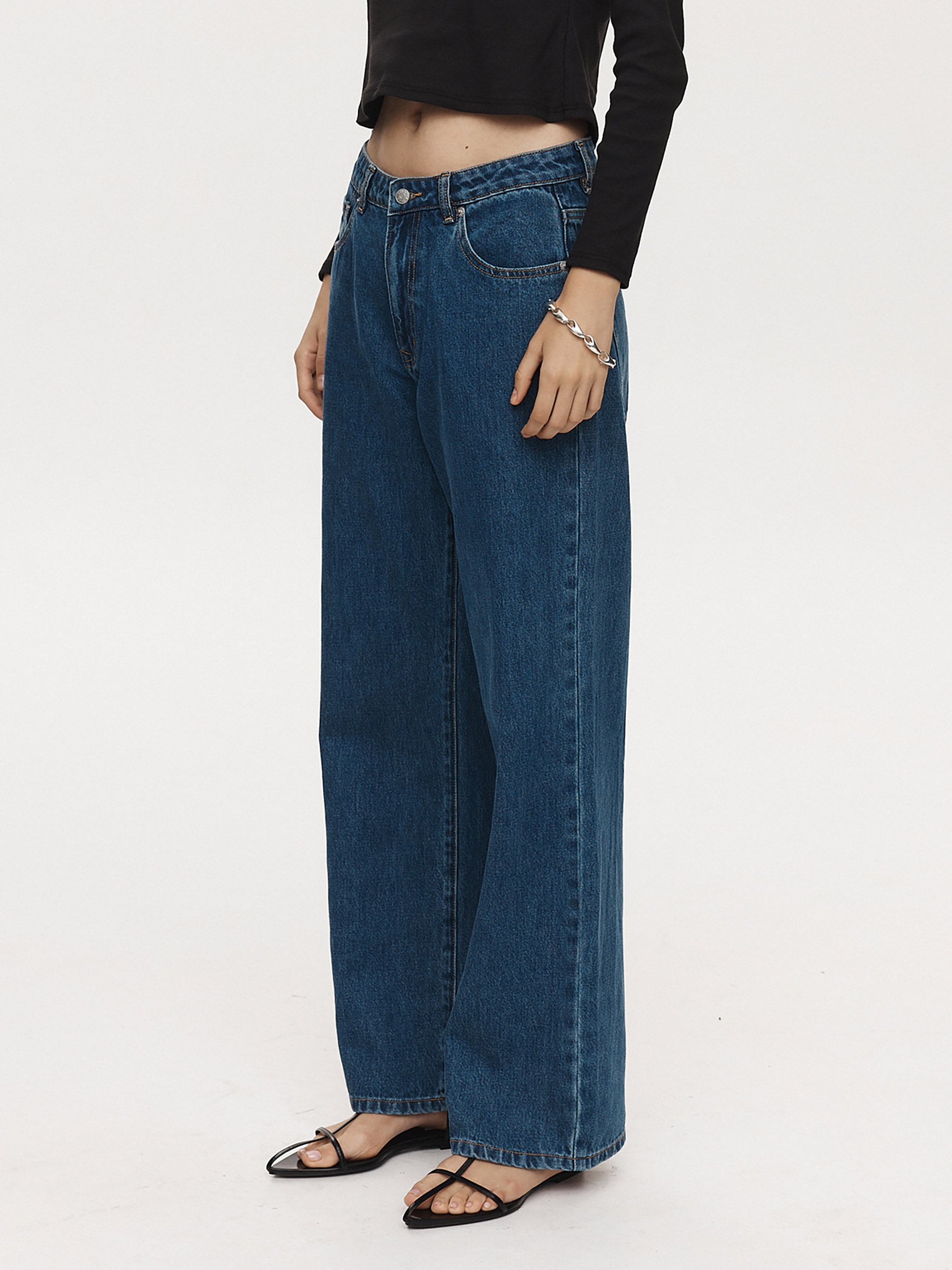 Marle | Wide Leg Jean in Heritage Blue | The UNDONE