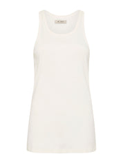 St. Agni | Organic Cotton Everyday Tank in White | The UNDONE