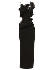 Christopher Esber | Carina Interlinked Dress in Black | The UNDONE