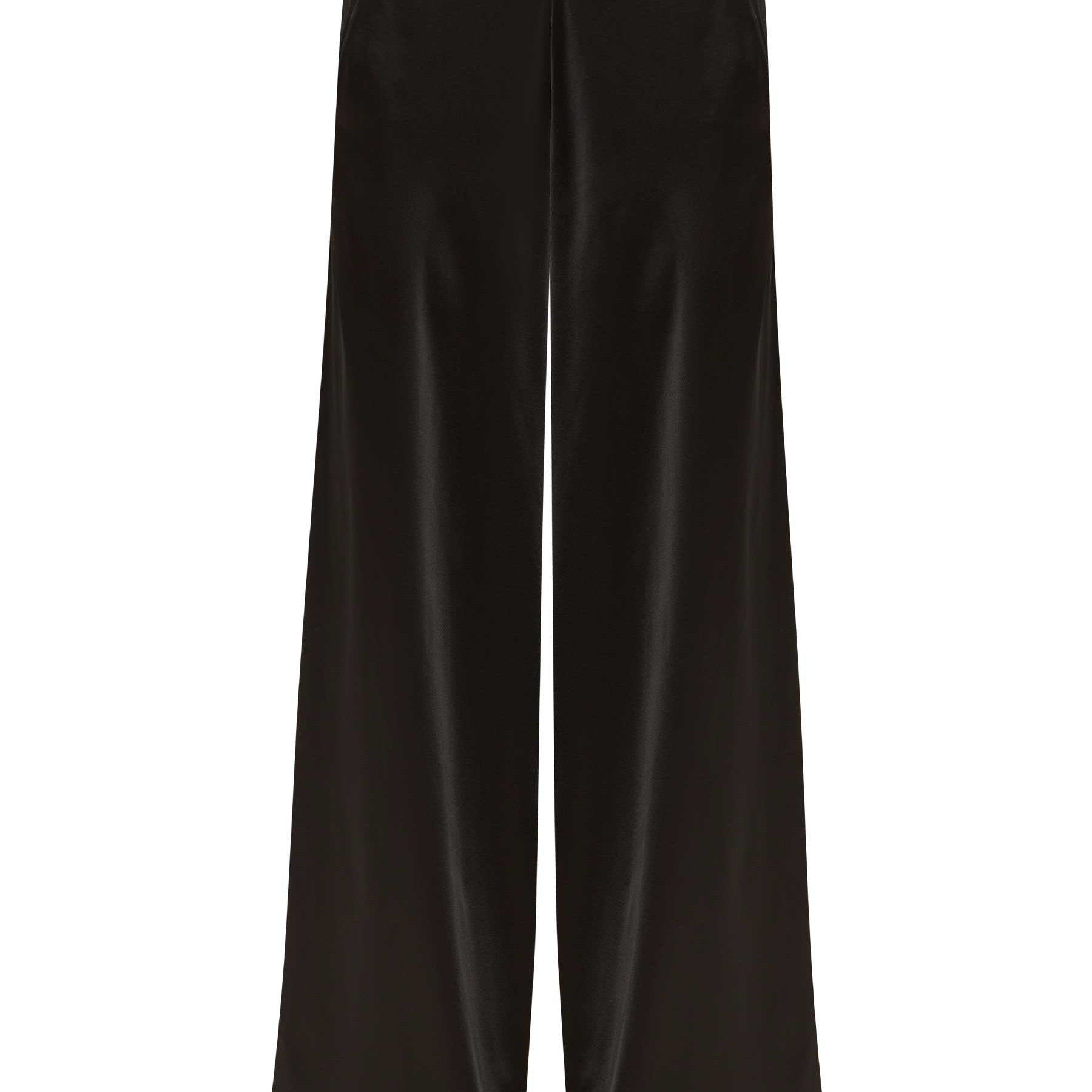 Christopher Esber | Silk Bias Trouser in Black | The UNDONE