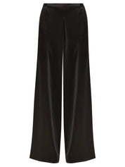 Christopher Esber | Silk Bias Trouser in Black | The UNDONE