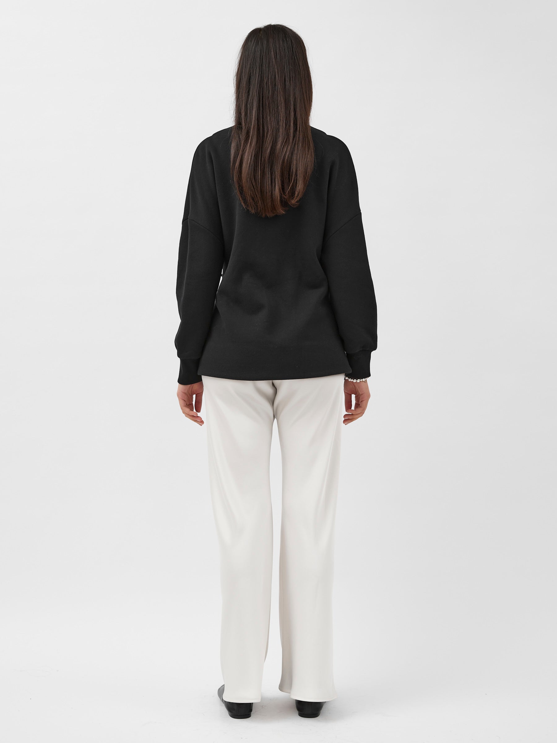 A.Emery | Myrna Bias Pant in White Oyster | The UNDONE