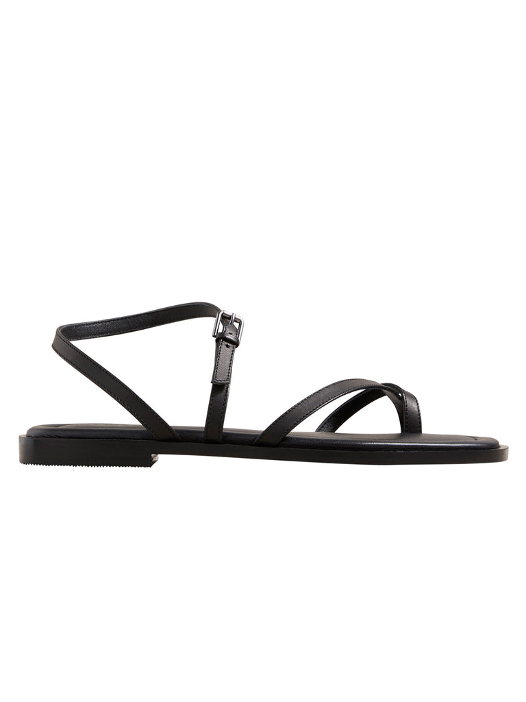 A.Emery | Lucia Sandal in Black | The UNDONE by A.Emery