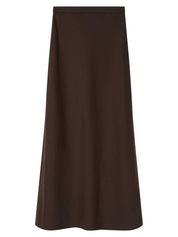 A.Emery | Riva Bias Skirt in Chocolate | The UNDONE