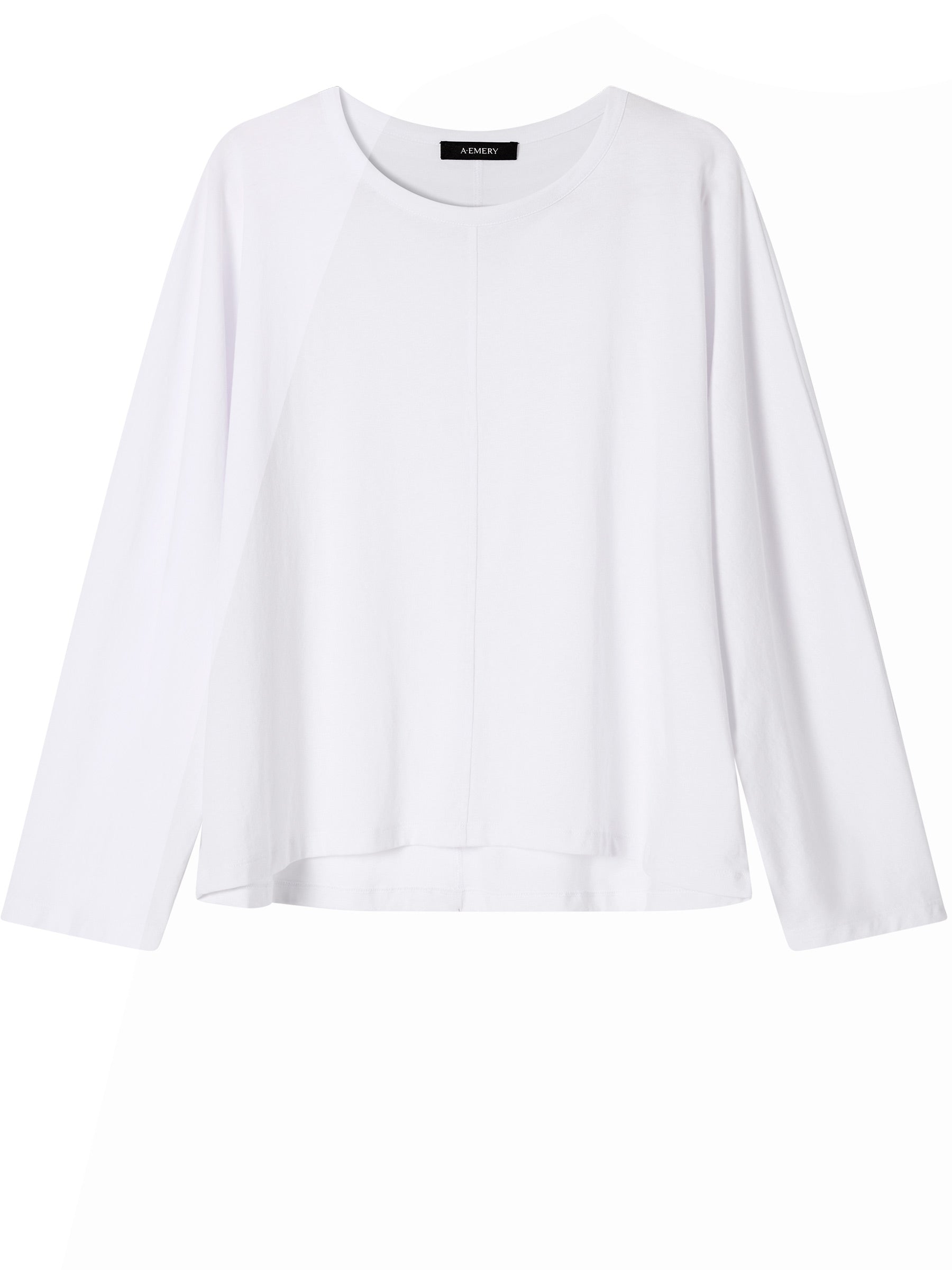 A.Emery | Una Long Sleeve Top in White Parchment | The UNDONE