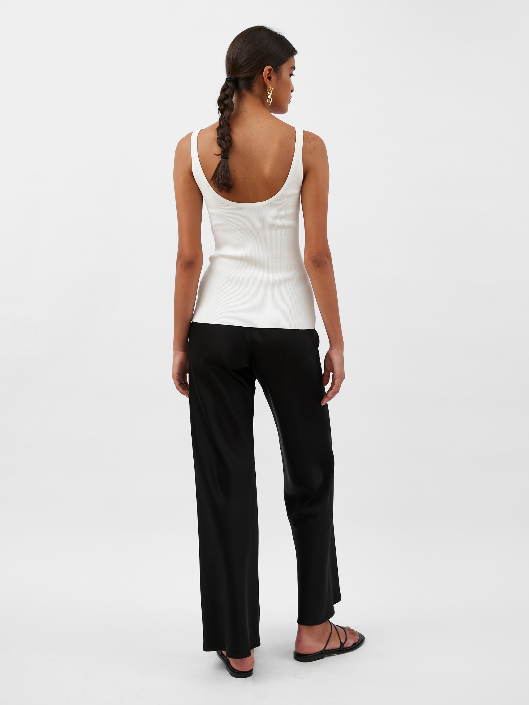 A.Emery | Myrna Bias Pant in Black | The UNDONE