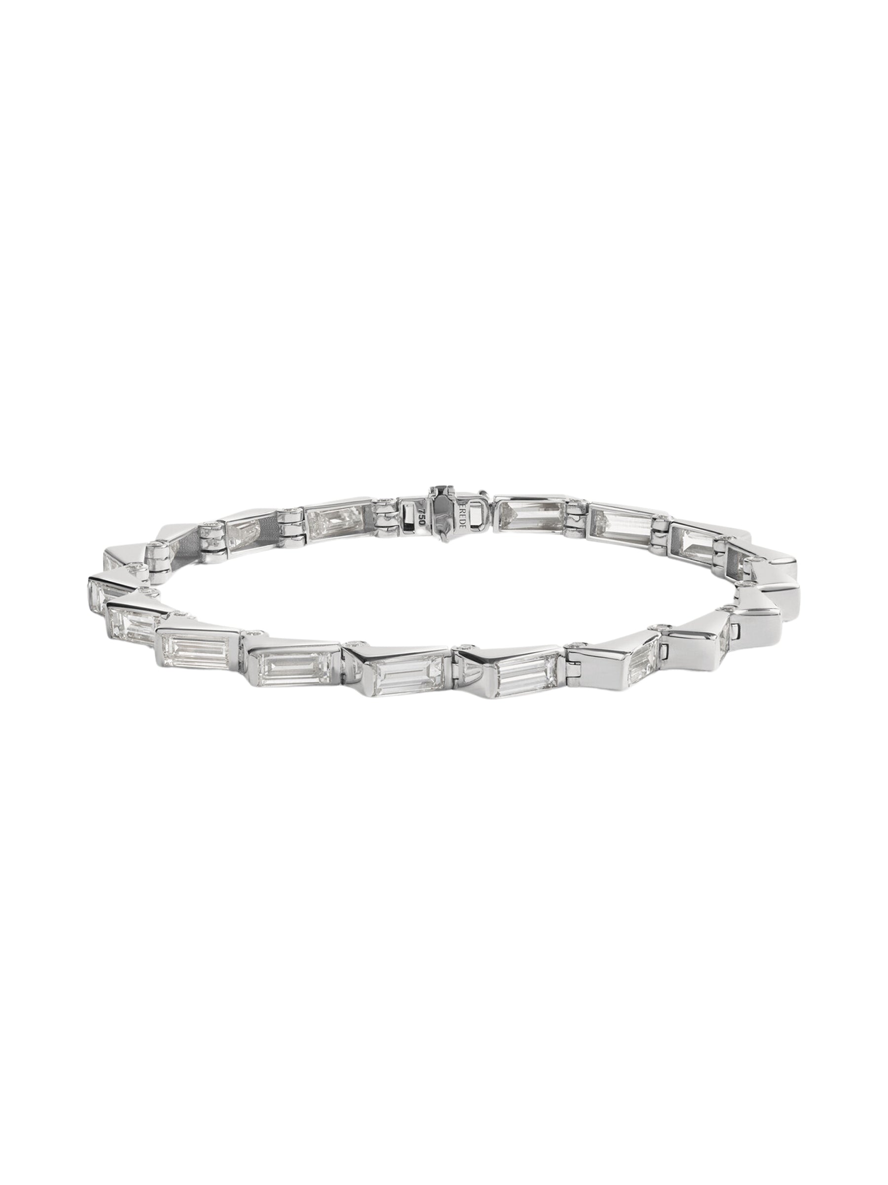 Erede | Diamond Bracelet in 18K White Gold | The UNDONE