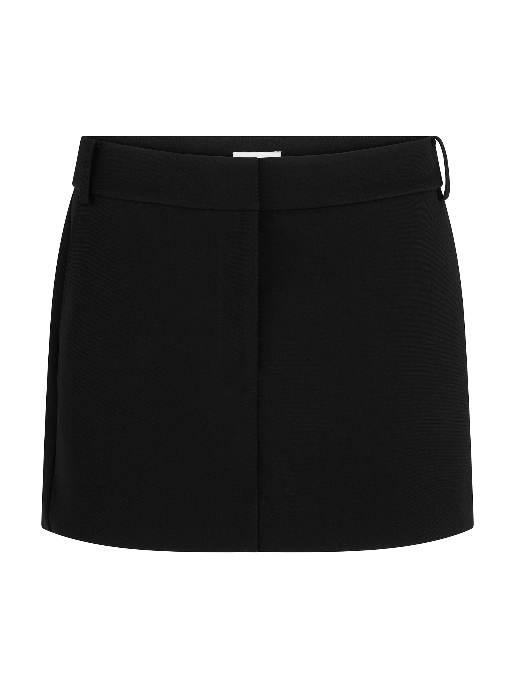 Harris Tapper | Sarah Mini Skirt in Black | The UNDONE