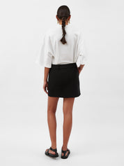 Harris Tapper | Sarah Mini Skirt in Black | The UNDONE