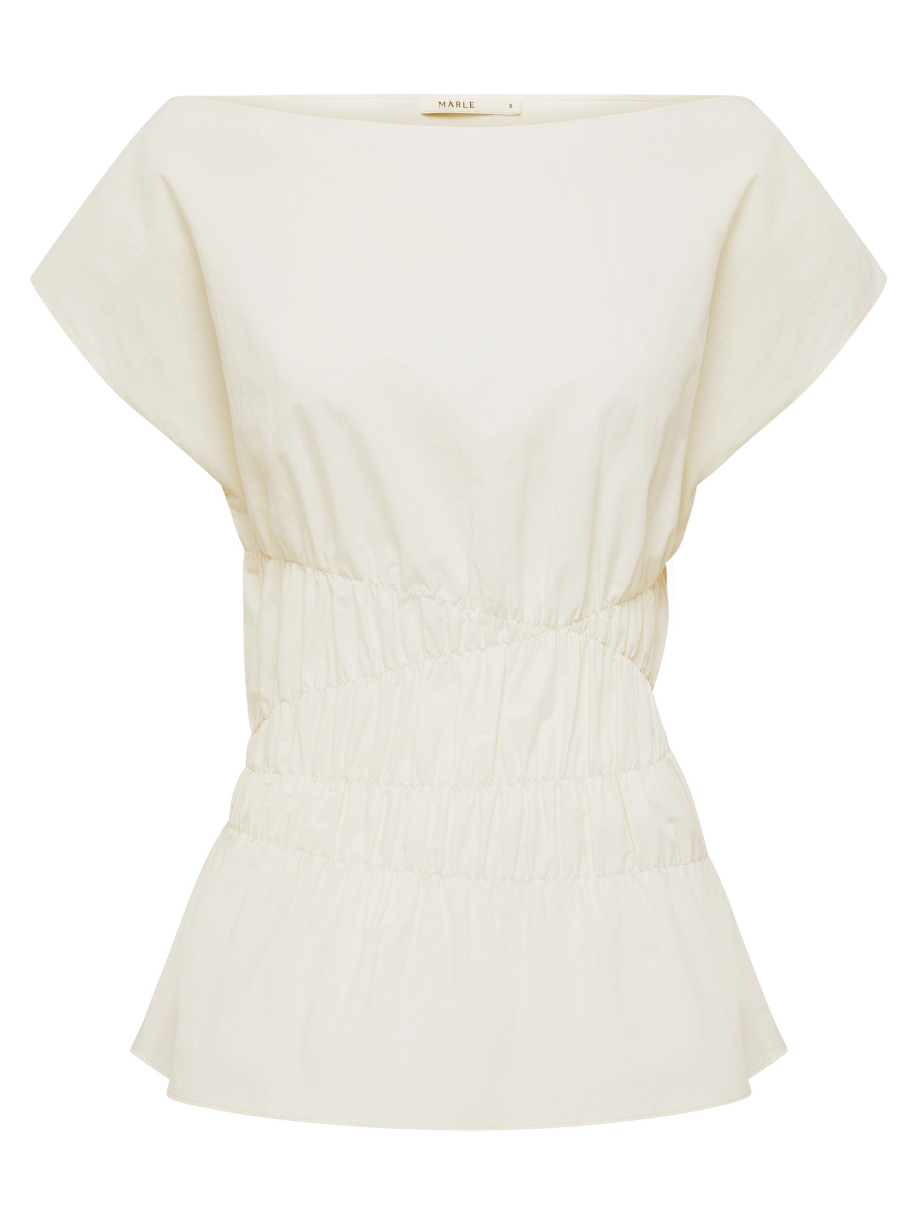 Marle | Aida Top in Ivory | The UNDONE