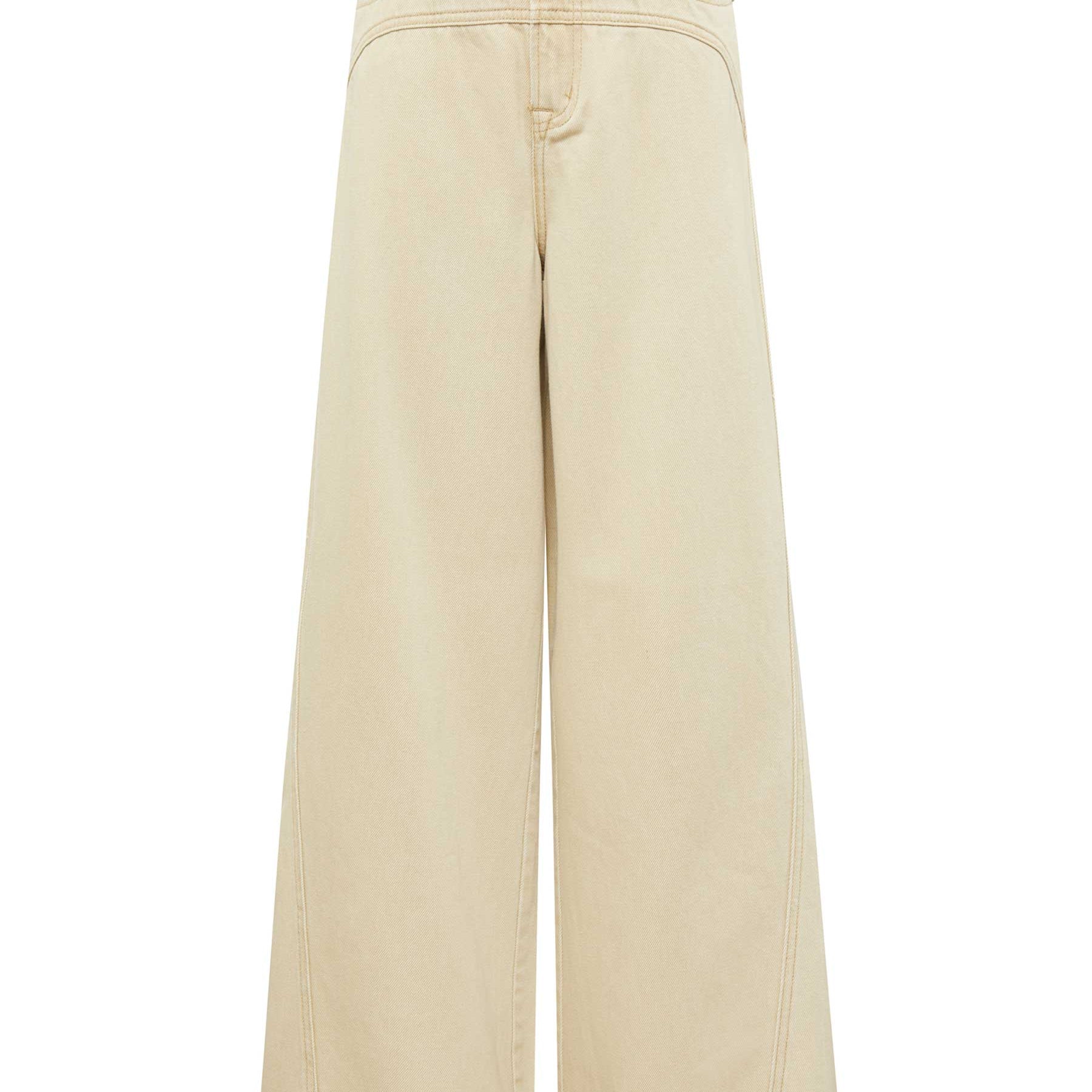 Marle | Curve Seam Jean in Beige Parsnip | The UNDONE