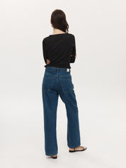 Marle | Wide Leg Jean in Heritage Blue | The UNDONE