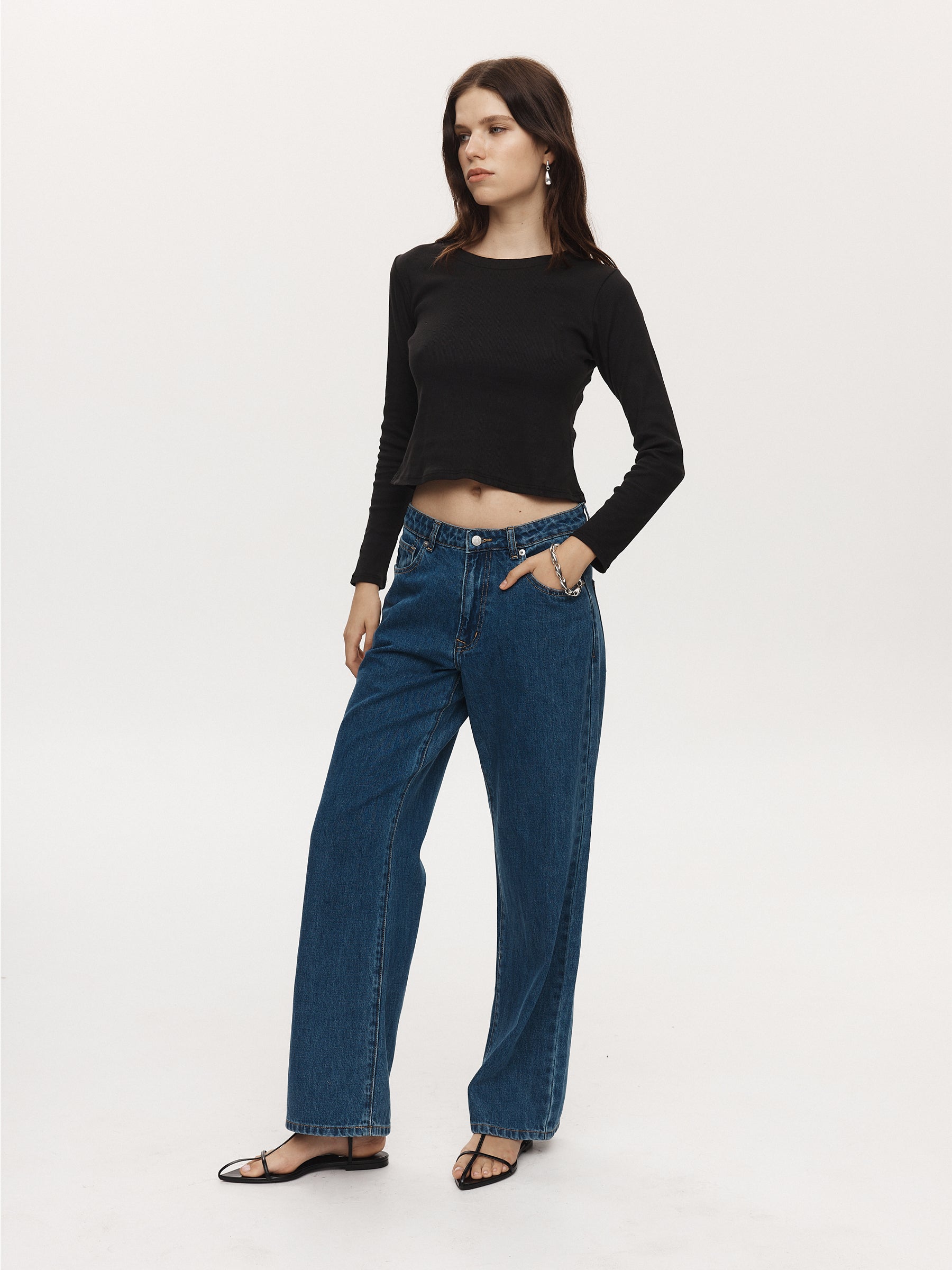 Marle | Wide Leg Jean in Heritage Blue | The UNDONE