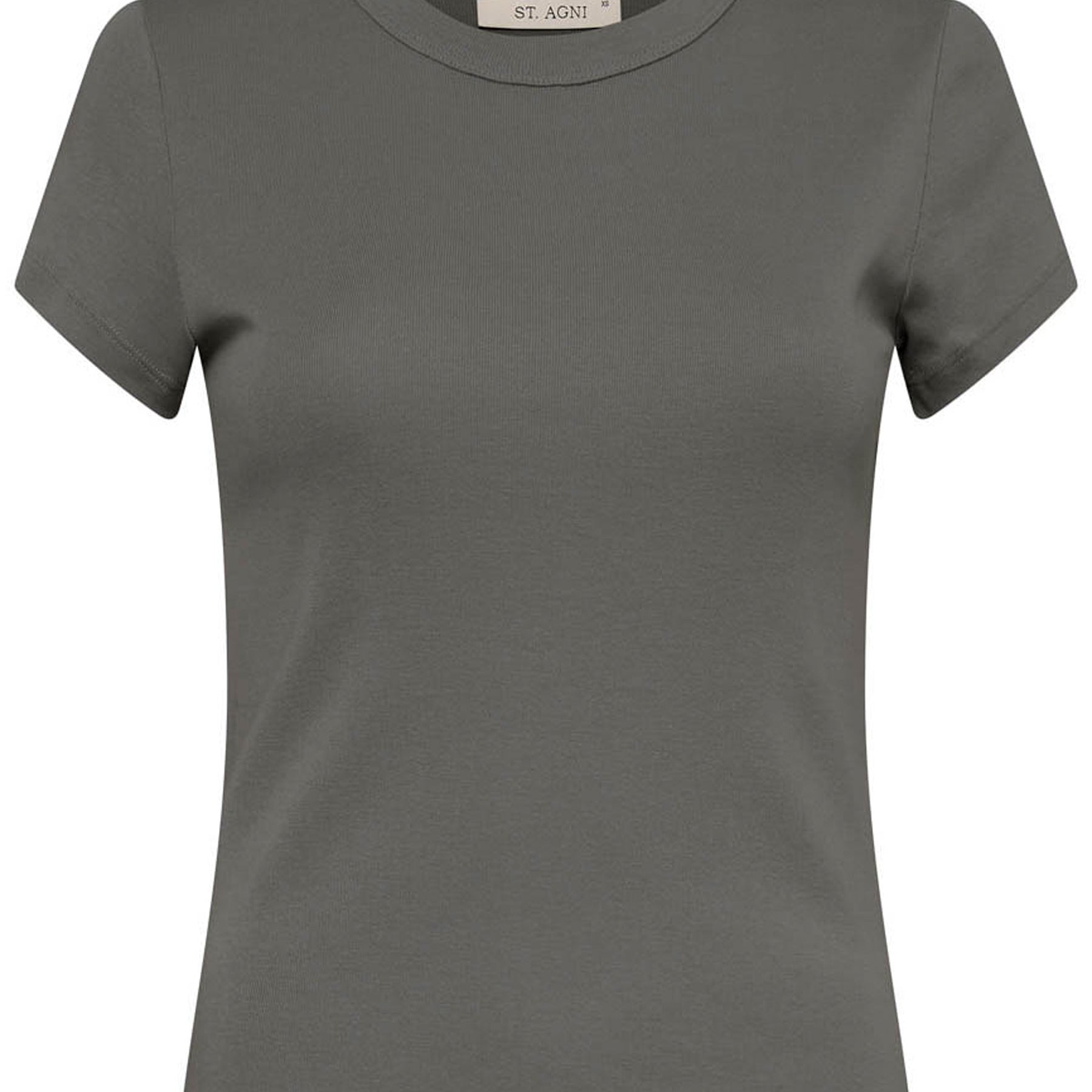 St. Agni | Organic Cotton Baby Tee in Pewter Grey | The UNDONE