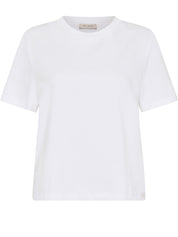 St. Agni | Organic Cotton Classic Tee in White | The UNDONE