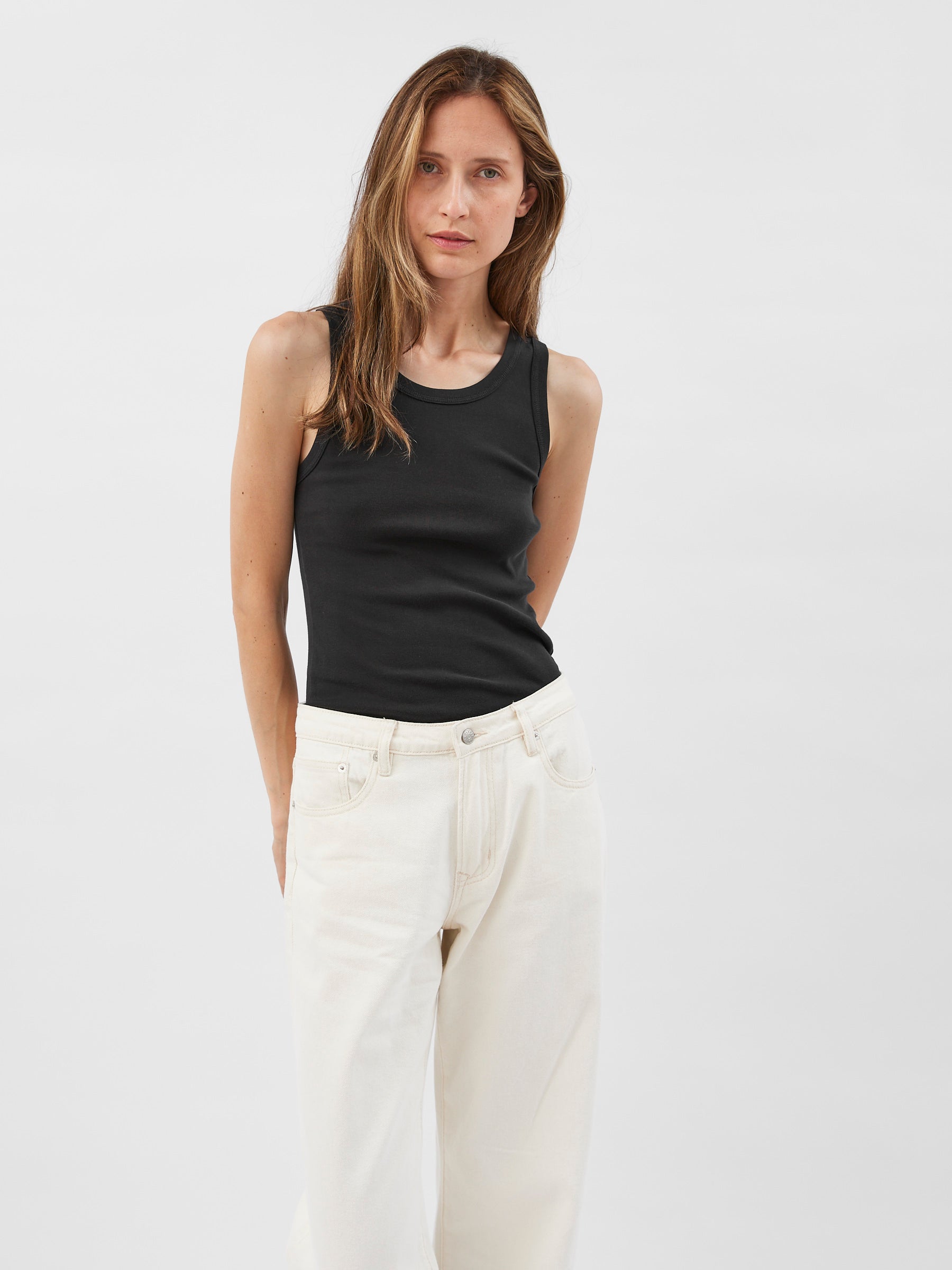 Matteau | Relaxed Satin Pant in Black | The UNDONE by Matteau