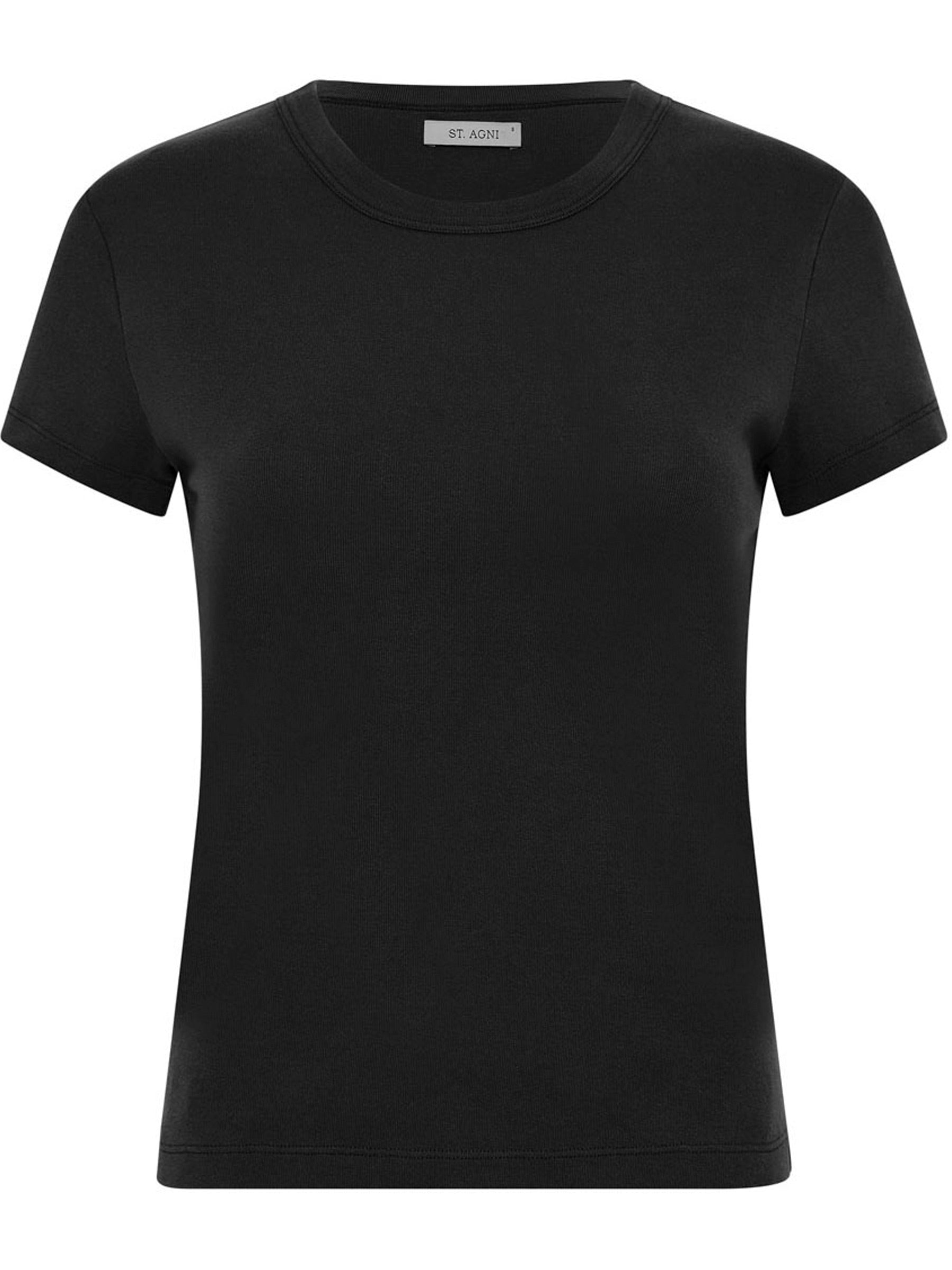 St. Agni | Organic Cotton Baby Tee in Black | The UNDONE