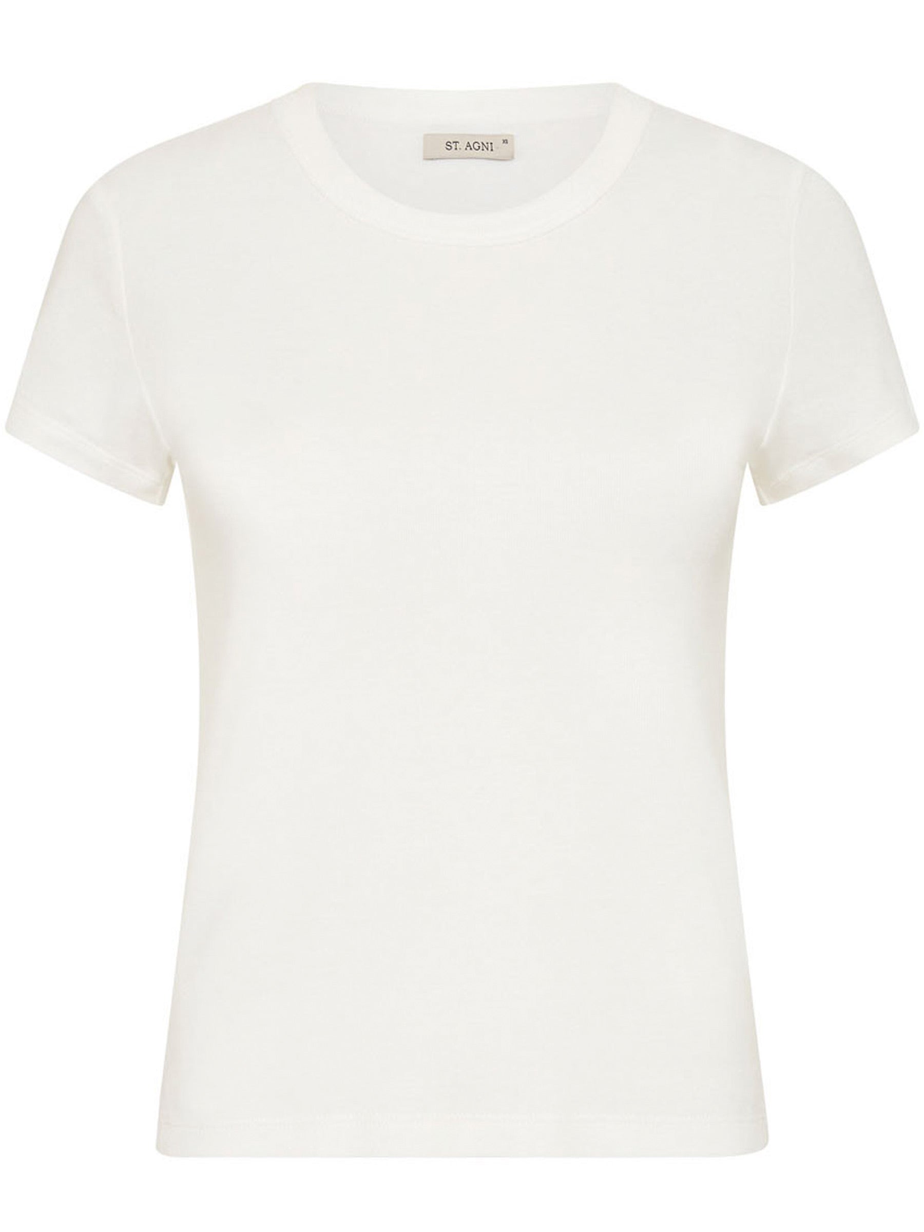 St. Agni | Organic Cotton Baby Tee in White | The UNDONE