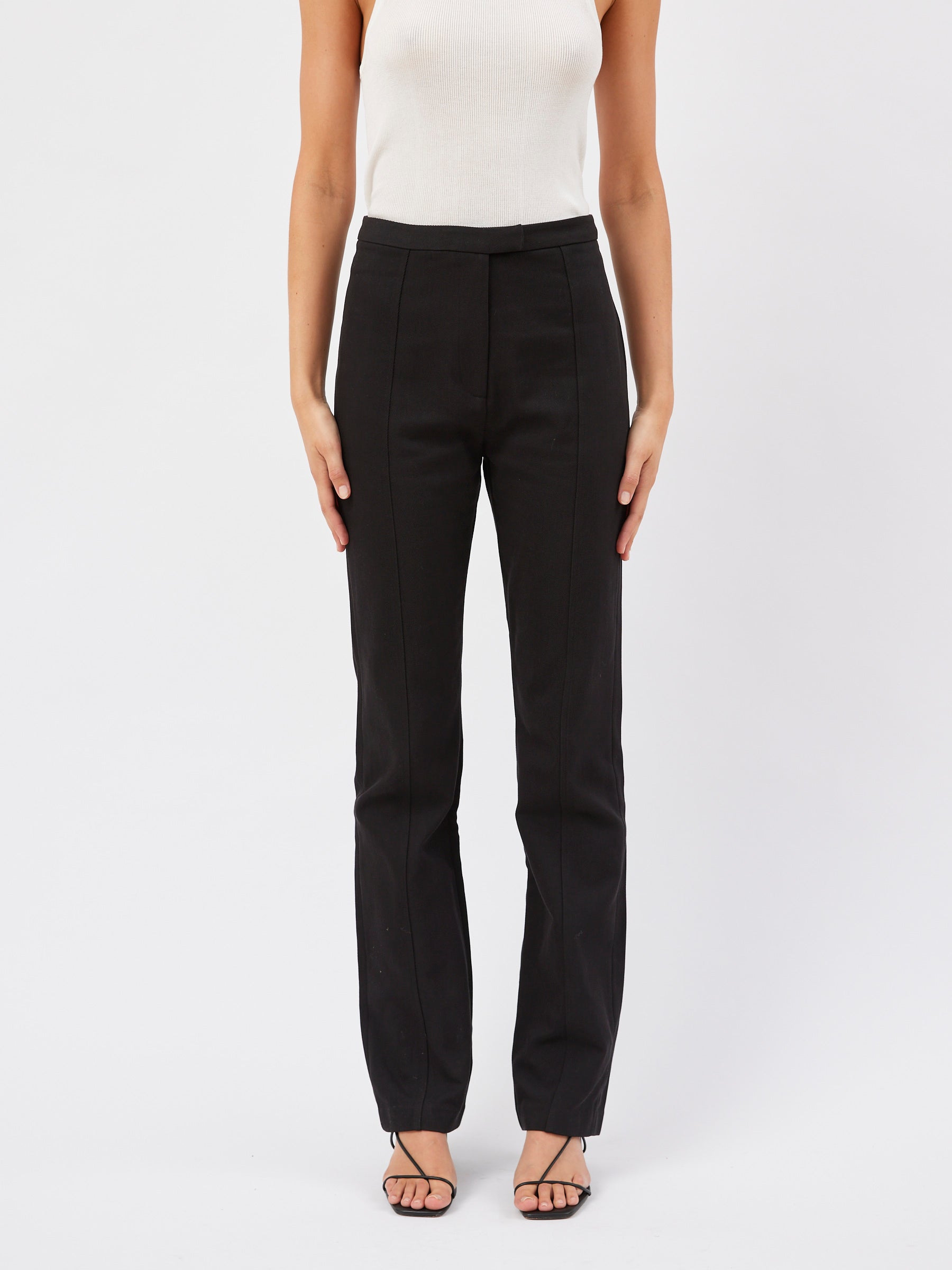 Buy Navy Blue Tailored Stretch Skinny Trousers from Next USA