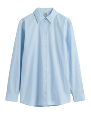 Toteme Classic tumbled shirt in Sky Blue | theUNDONE