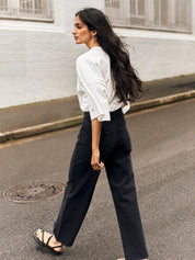 Marle | Wide Leg Jean in Black | The UNDONE