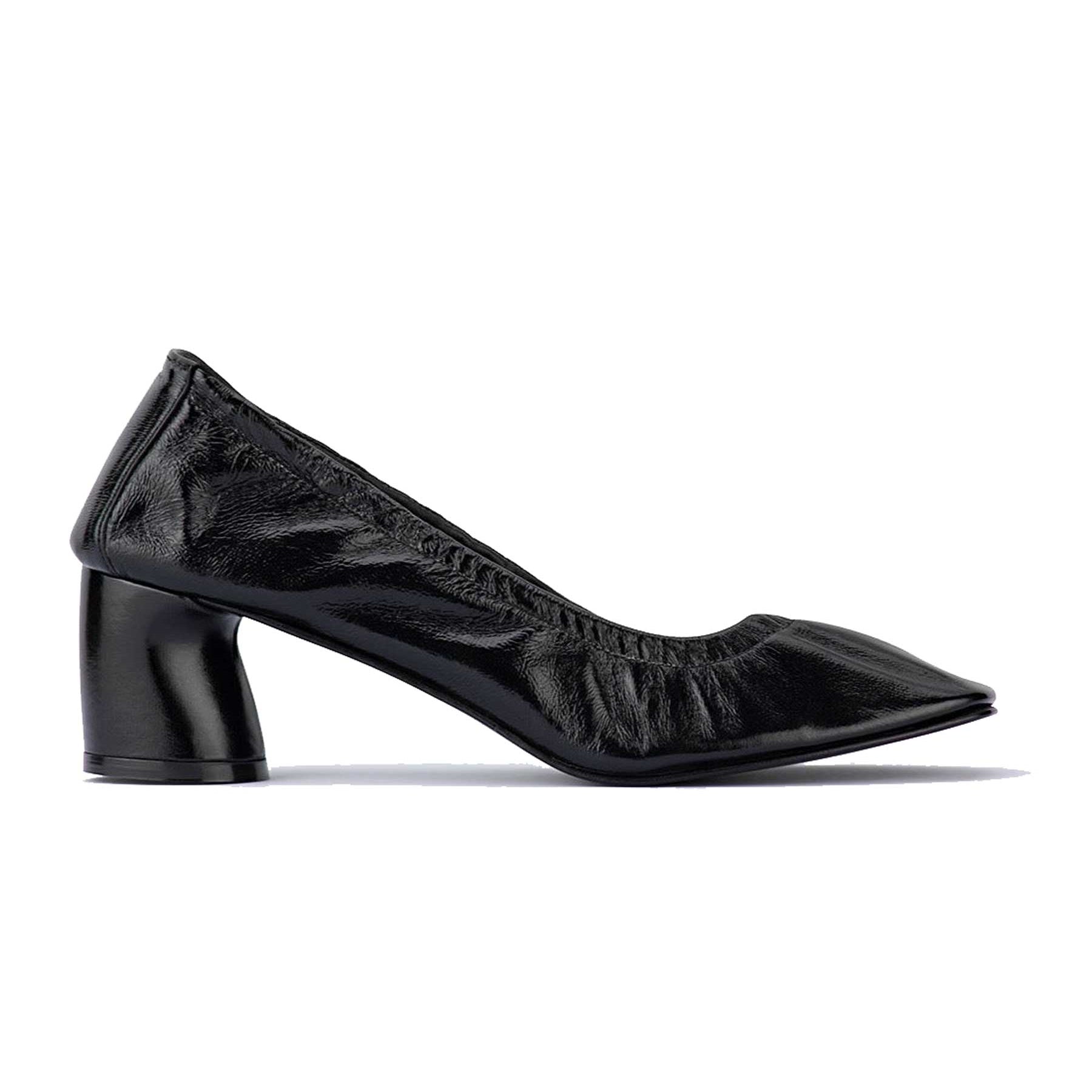 DOF Studios | Mia Ballet Pumps in Black Nappa | The UNDONE