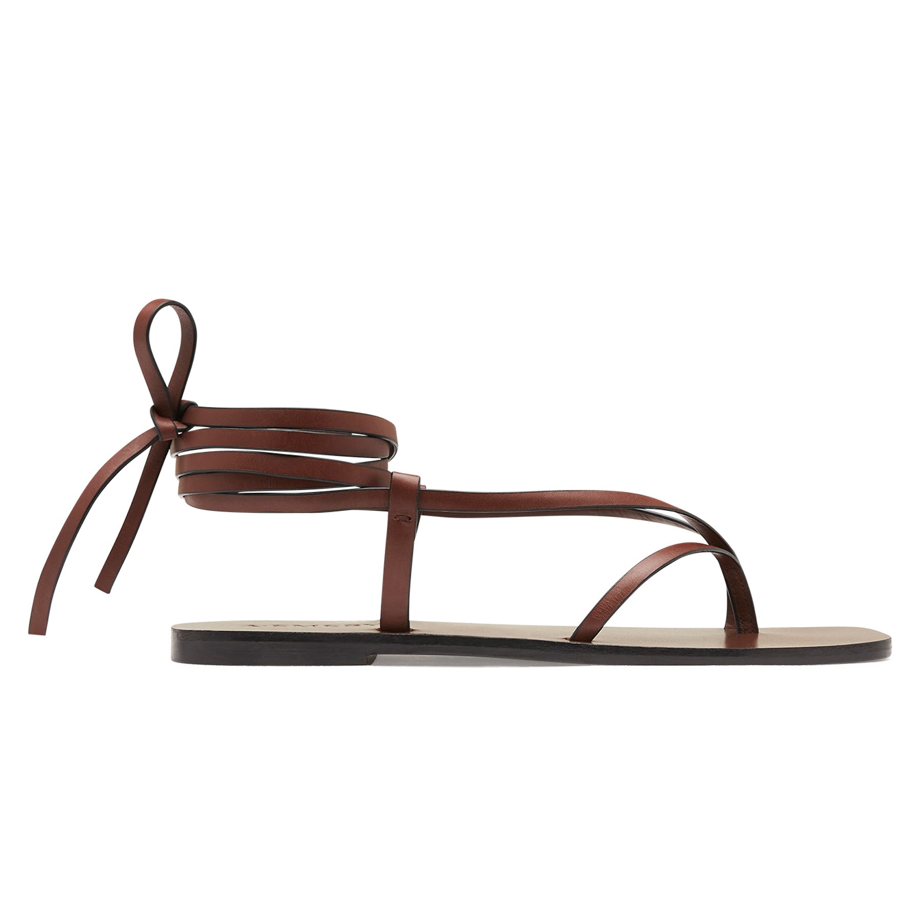 A.Emery | Nolan Sandal in Brunette | The UNDONE