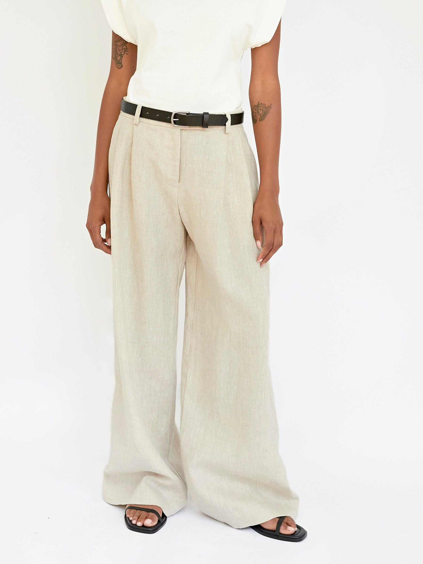Relaxed Linen Pants - Our Second Nature