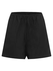 Deiji Studios | The Lounge Short in Black | The UNDONE