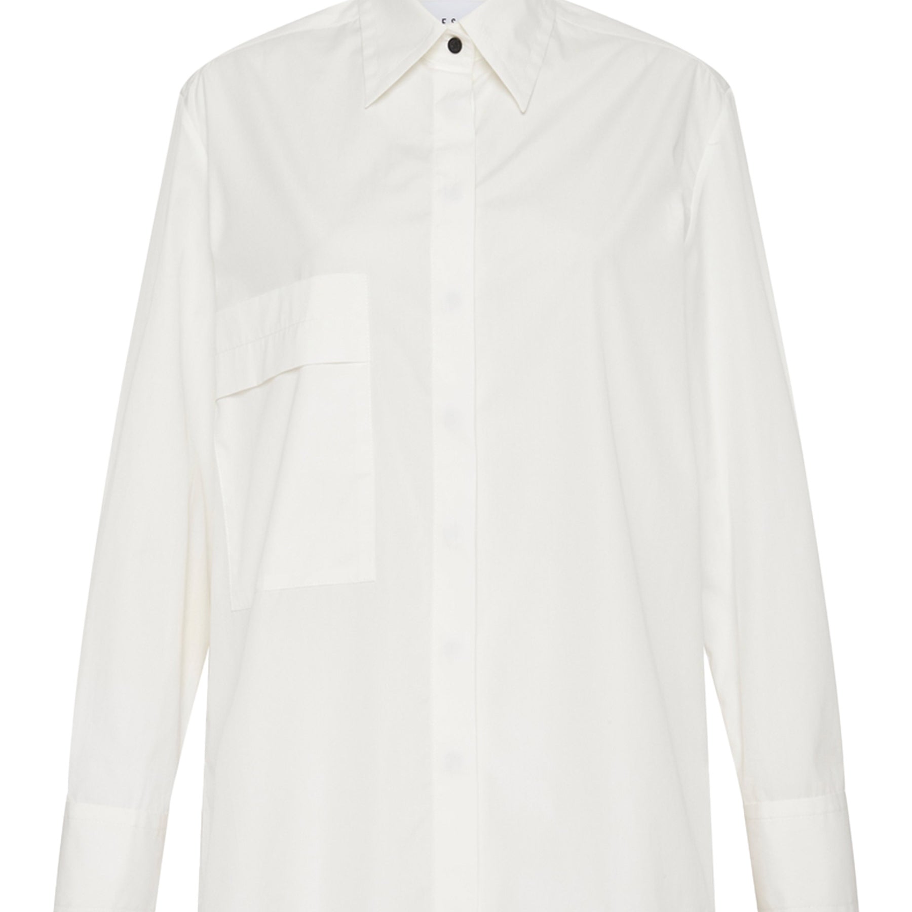 Esse Studios | Classico Pocket Shirt in Ivory | The UNDONE