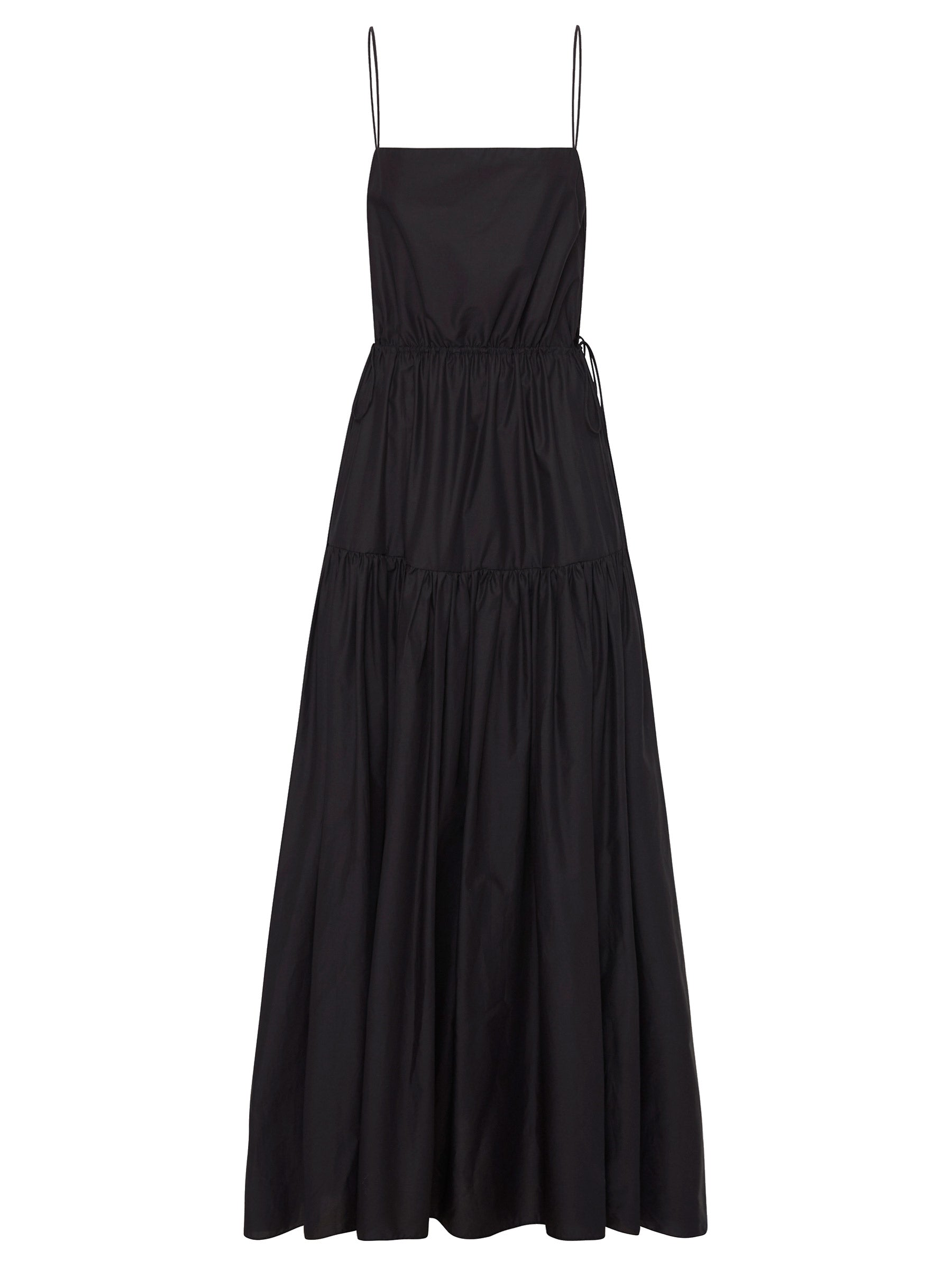 Matteau | Drop Waist Sundress in Black | The UNDONE