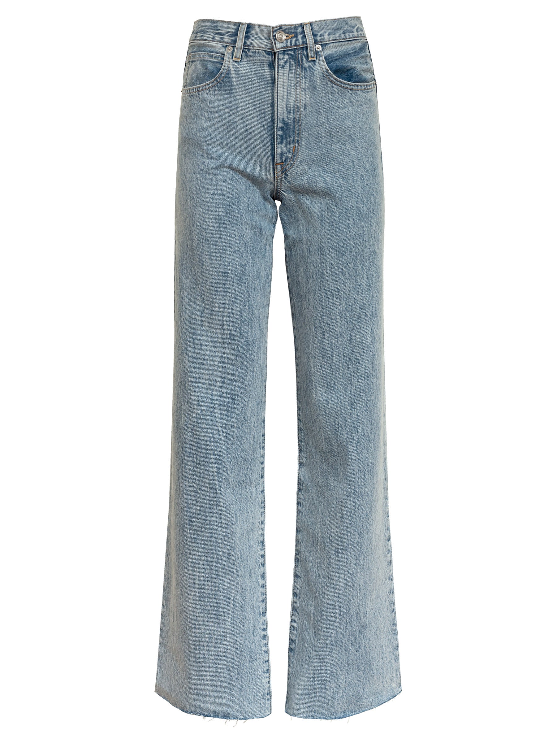 SLVRLAKE | Grace High Rise Wide Leg Jean in Time To Go | The UNDONE