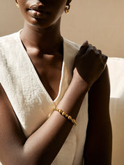 LIÉ STUDIO | The Elly Bracelet in Gold | The UNDONE