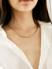 Rylan | Boston Link Necklace in Gold | The UNDONE